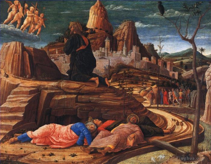 Andrea Mantegna Peinture à l'huile - L'agonie dans le jardin