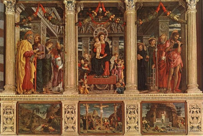 Andrea Mantegna Types de peintures - Retable