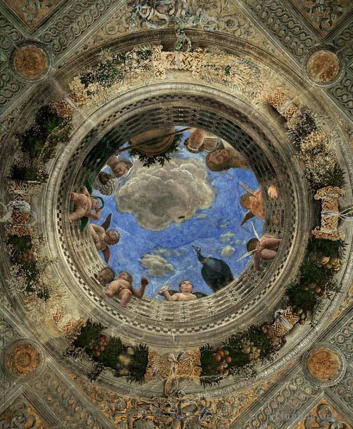 Andrea Mantegna Types de peintures - Oculus de plafond