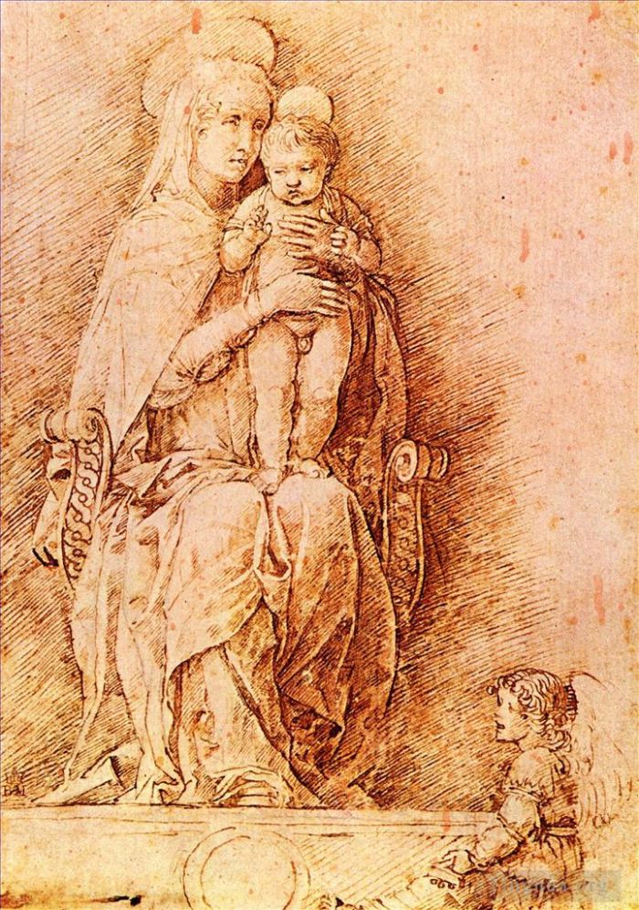 Andrea Mantegna Types de peintures - Madone et l'enfant