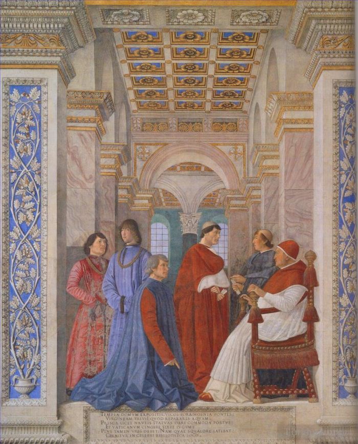 Andrea Mantegna Types de peintures - La famille de Ludovico Gonzaga