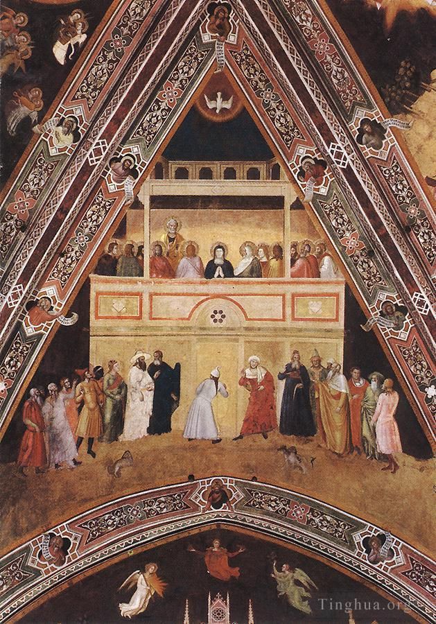 Andrea da Firenze Types de peintures - Descente du Saint-Esprit