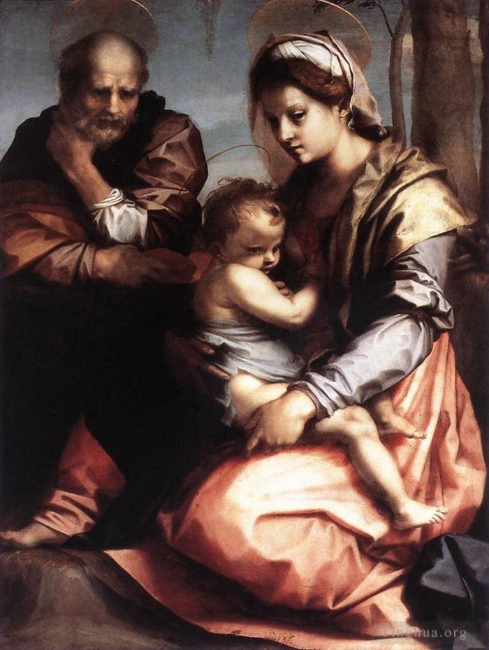 Andrea del Sarto Peinture à l'huile - Barberini de la Sainte Famille