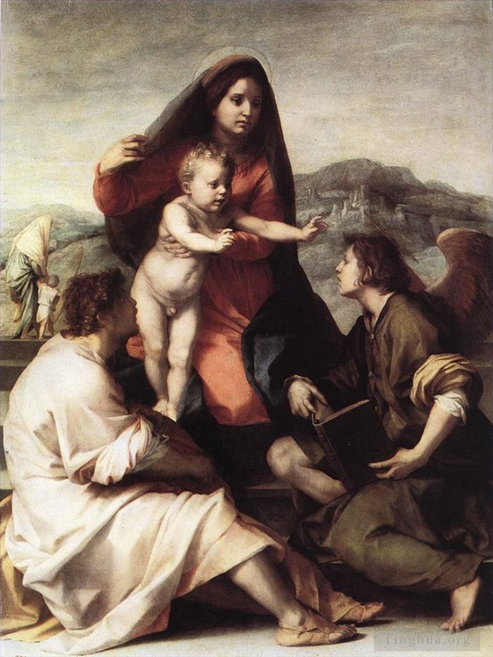 Andrea del Sarto Peinture à l'huile - Madone de la Scala