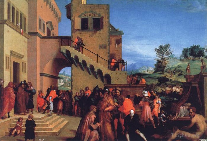 Andrea del Sarto Peinture à l'huile - Histoires de Joseph2
