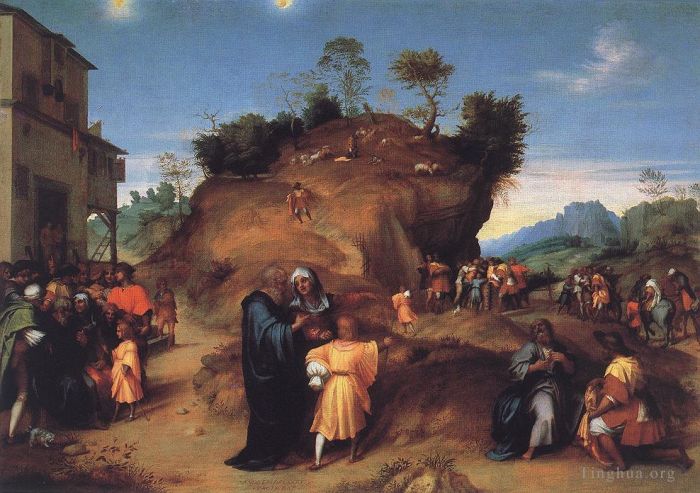 Andrea del Sarto Peinture à l'huile - Histoires de Joseph
