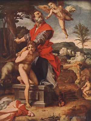 Andrea del Sarto œuvres - Le sacrifice d'Abraham