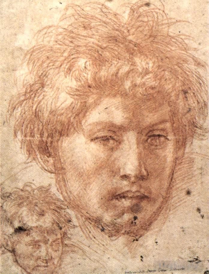 Andrea del Sarto Types de peintures - Tête d'un jeune homme