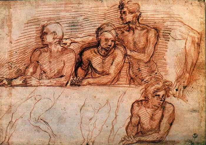 Andrea del Sarto Types de peintures - Etude de la Cène