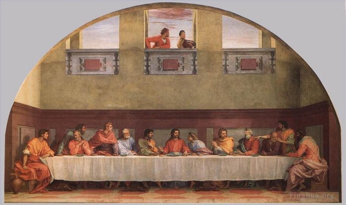 Andrea del Sarto Types de peintures - Le dernier souper