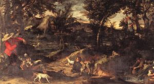 Annibale Carracci œuvres - Chasse