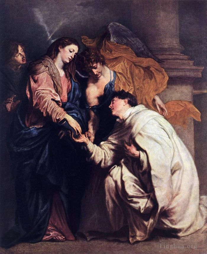 Sir Anthony van Dyck Peinture à l'huile - Bienheureux Joseph Hermann