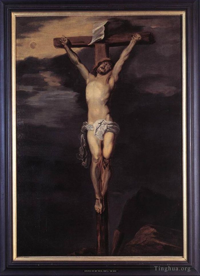 Sir Anthony van Dyck Peinture à l'huile - Christ en croix