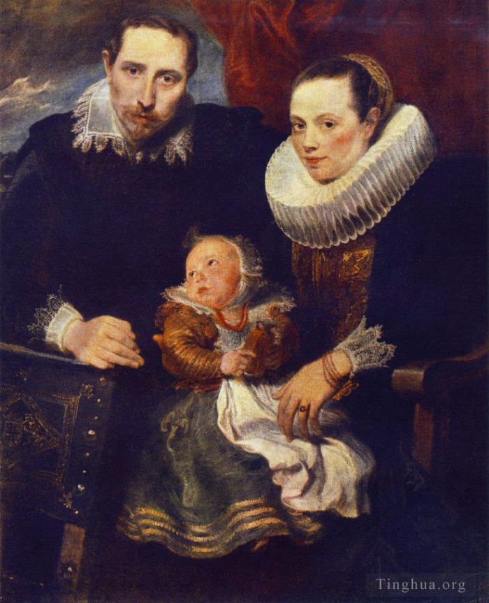 Sir Anthony van Dyck Peinture à l'huile - Portrait de famille