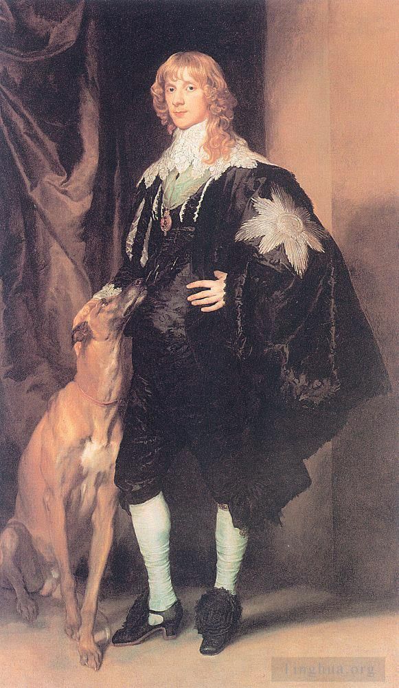 Sir Anthony van Dyck Peinture à l'huile - James Stuart, duc de Lennox et Richmond