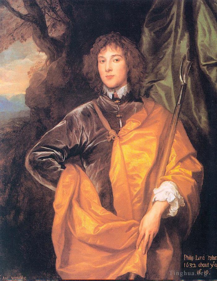 Sir Anthony van Dyck Peinture à l'huile - Philippe Quatrième Lord Wharton
