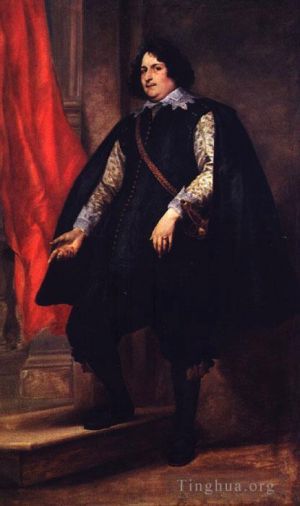 Sir Anthony van Dyck œuvres - Portrait d'un gentilhomme