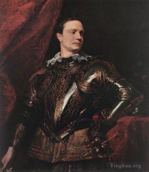 Sir Anthony van Dyck œuvres - Portrait d'un jeune général
