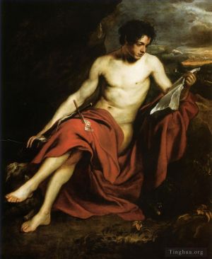 Sir Anthony van Dyck œuvres - Saint Jean-Baptiste dans le désert