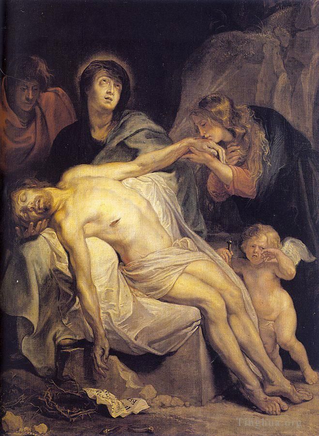Sir Anthony van Dyck Peinture à l'huile - Les lamentations