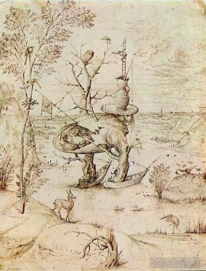Jean-Antoine Watteau œuvres - L'arbre à hommes
