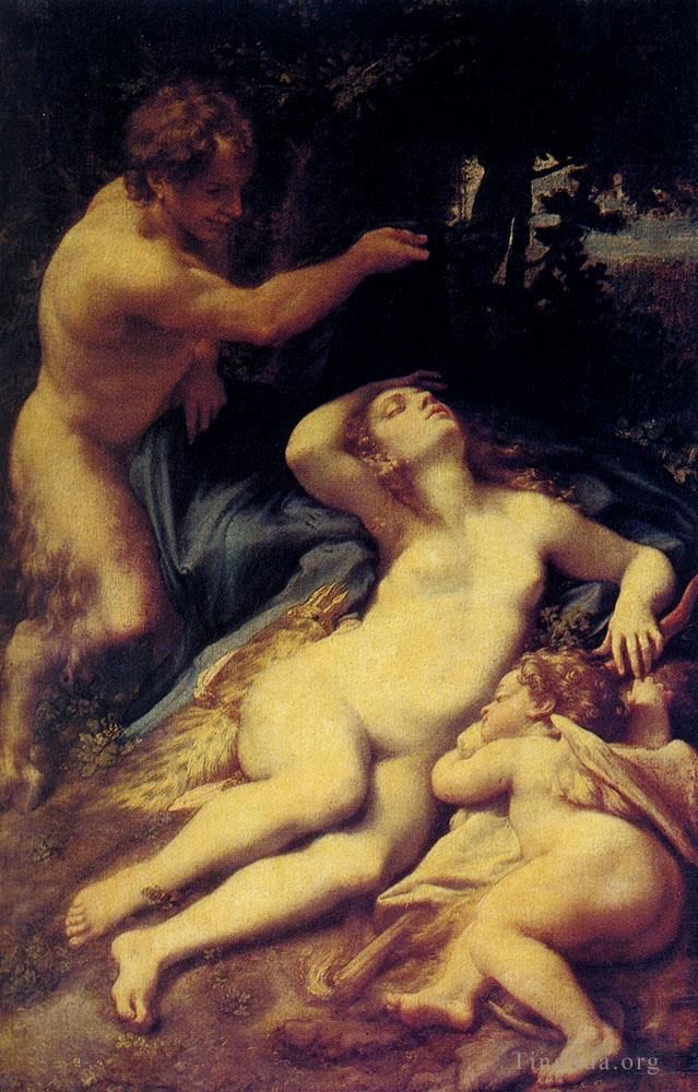 Antonio Allegri da Correggio Peinture à l'huile - Antiopéen