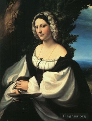 Antonio Allegri da Correggio œuvres - Portrait d'une gentille femme