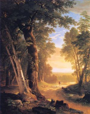Asher Brown Durand œuvres - Les hêtres