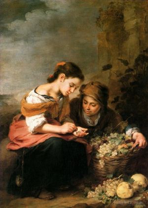 Bartolomé Esteban Murillo œuvres - Le petit vendeur de fruits
