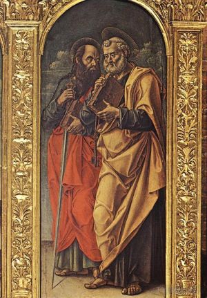 Bartolomeo Vivarini œuvres - Saints Paul et Pierre