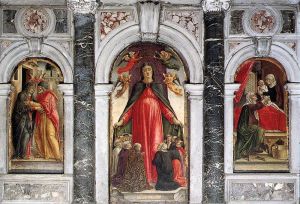 Bartolomeo Vivarini œuvres - Triptyque 1473