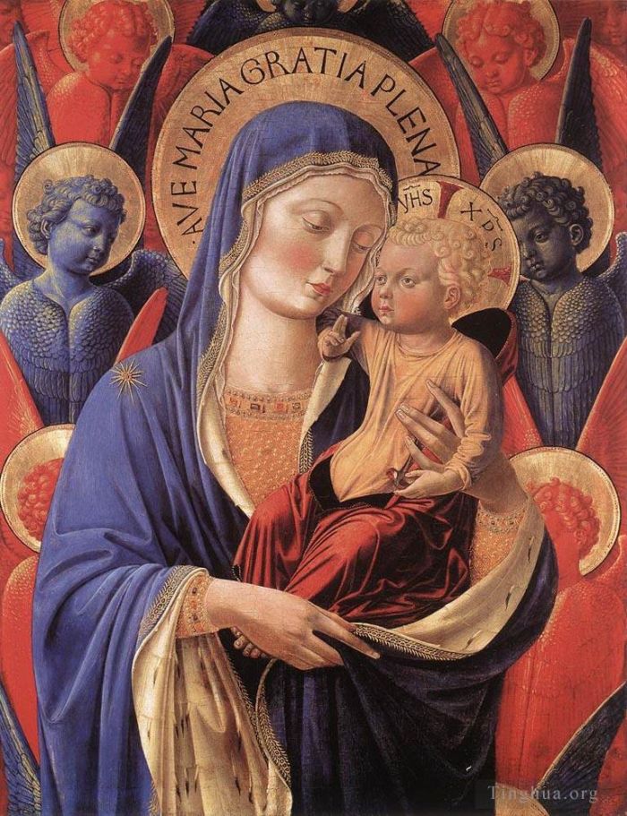 Benozzo Gozzoli Types de peintures - Vierge à l'Enfant 2