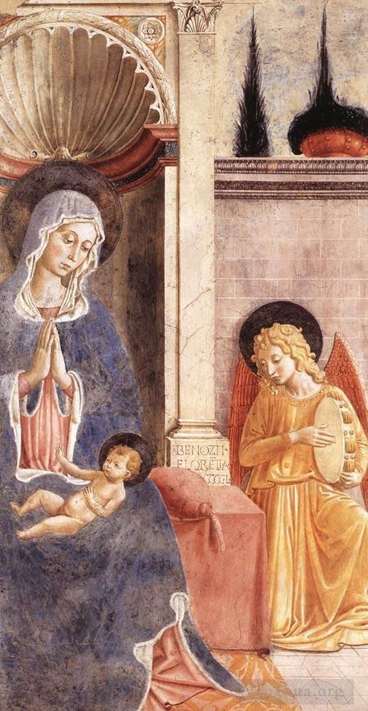 Benozzo Gozzoli Types de peintures - Vierge à l'Enfant