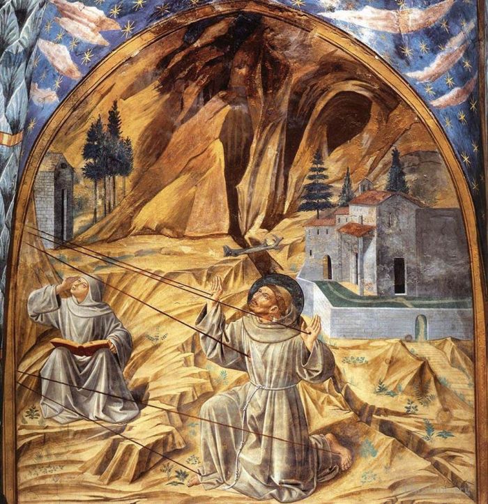 Benozzo Gozzoli Types de peintures - Scènes de la vie de saint François Scène 11mur sud