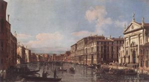 Bernardo Bellotto œuvres - Vue sur le Grand Canal à San Stae