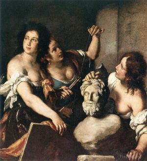 Bernardo Strozzi œuvres - Allégorie des Arts