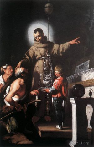 Bernardo Strozzi œuvres - Le miracle de saint Diego d'Alcantara