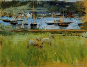 Berthe Morisot œuvres - Port du Port de Fécamp