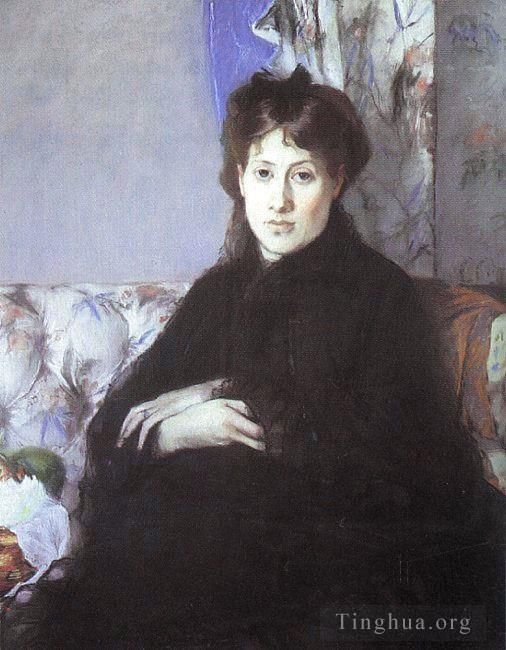 Berthe Morisot Peinture à l'huile - Portrait d'Edma Pontillon née Morisot