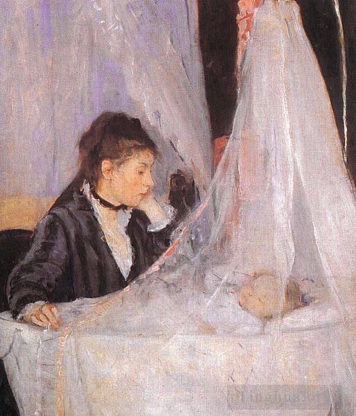 Berthe Morisot Peinture à l'huile - Le berceau