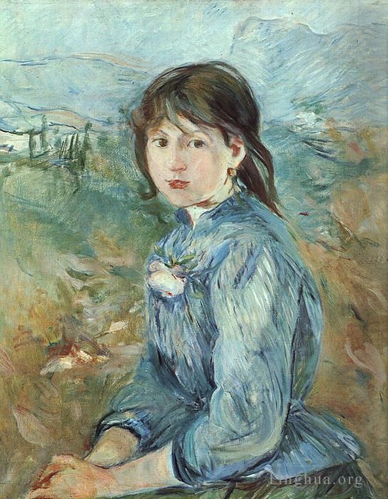Berthe Morisot Peinture à l'huile - La petite fille niçoise