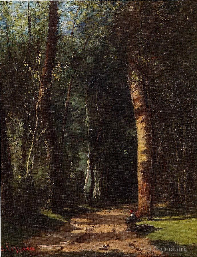 Camille Pissarro Peinture à l'huile - Dans les bois