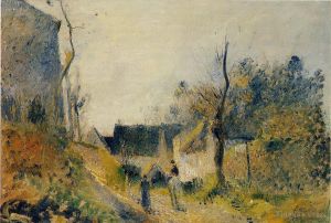 Camille Pissarro œuvres - Paysage à Valhermeil 1878