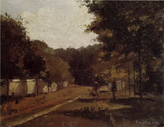 Camille Pissarro Peinture à l'huile - Paysage Varenne Saint Hilaire