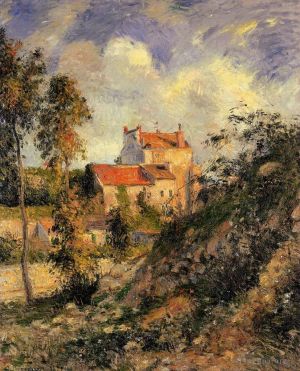Camille Pissarro œuvres - Les Mathurins Pontoise 1877