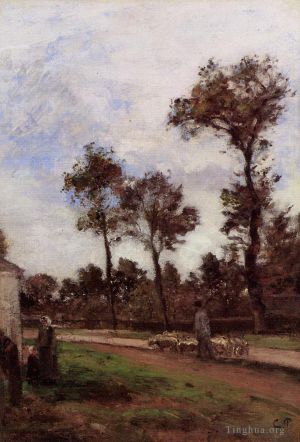 Camille Pissarro œuvres - Louviciennes