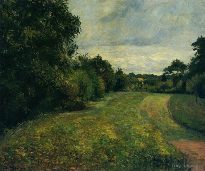 Camille Pissarro Peinture à l'huile - Les arrière-bois de Saint-Antoine Pontoise 1876