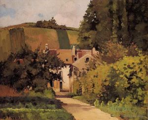 Camille Pissarro œuvres - Église du village