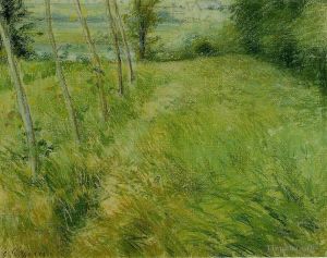 Camille Pissarro œuvres - Paysage à pontoise 1
