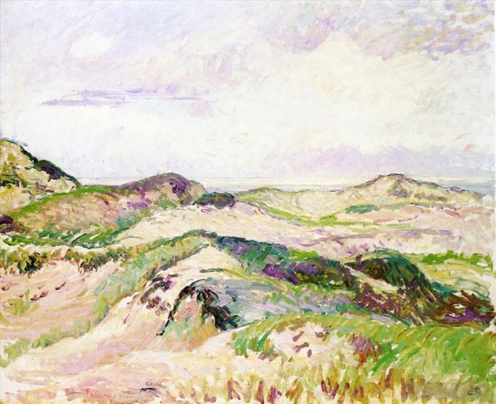 Camille Pissarro Types de peintures - Les dunes de Knokke
